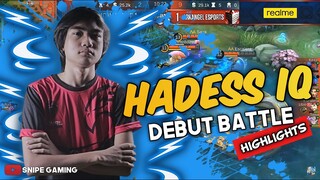 HADESS DEBUT BATTLE HIGHLIGHTS MPL SEASON 6 | SNIPE GAMING TV (HD)