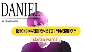 [Timelapse] menggambar oc "Daniel" - sketsa warna