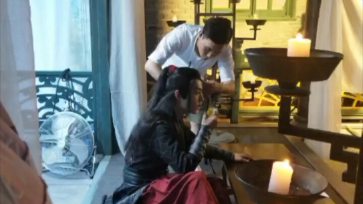 [The Untamed] Behind-the-scenes photos of Xiao Zhan released by the production’s makeup studio