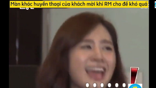 RM Bất ngờ với khả năng Khóc lóc của Khách mời #RM7012 #Kenhgiaitrihanquoc#Runni