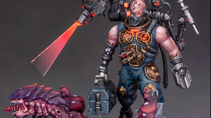 【elminiaturista】Medical Servitor paint job clip