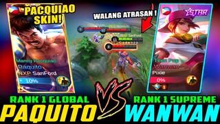 NONSTOP CLASH! WALANG ATRASAN! TOP 1 GLOBAL PAQUITO VS. TOP 1 SUPREME WANWAN! (NEXPLAY VS PEGASUS)