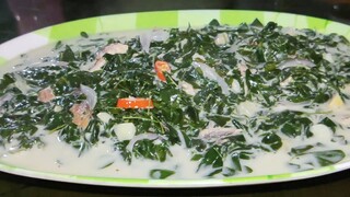 homecook malunggay with gata
