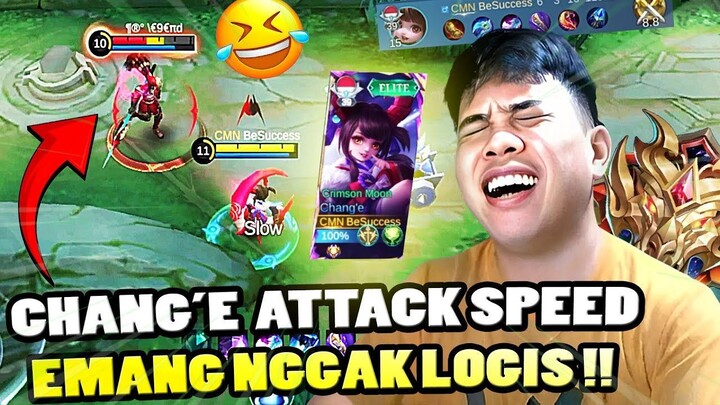 GOKIL !! INI DIA YANG LAGI VIRAL DI TIKTOK CHANG'E ATTACK SPEED !! MUSUH AUTO SURREND