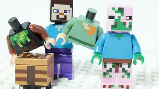 [Anime][Minecraft/LEGO]Steve mặc nhầm quần áo!