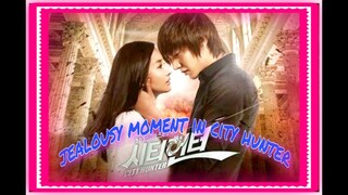 Jealousy moment in city hunter korean drama Lee min ho and park min young