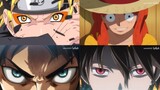 KEREN Kolaborasi Anime dalam 1 lagu ADA NARUTO  Part-1【MAD】アニメ世界