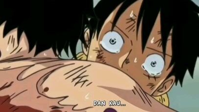 momen sad kematian ace dan perpisahan terakhirnya denga luffy