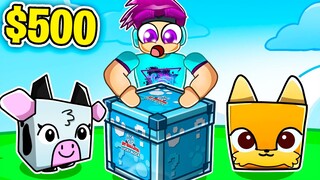 I Spent $500 Trying To Get EVERY New Lucky Block Plush in Pet Simulator 99!