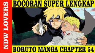 BOCORAN LENGKAP BORUTO CH.54!!! MOMOSHIKI COBA TANAMKAN KARMA KE KAWAKI, NARUTO BENAR-BENAR SEKARAT?