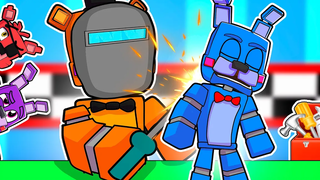 Freddy อัพเกรด BONBON Minecraft Five Nights ที่ FNAF Roleplay ของ Freddy