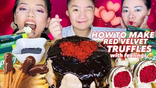 RED VELVET TRUFFLES, DEVIL'S FOOD CAKE | SWEETNESS OVERLOAD! | VALENTINE'S SPECIAL 2021