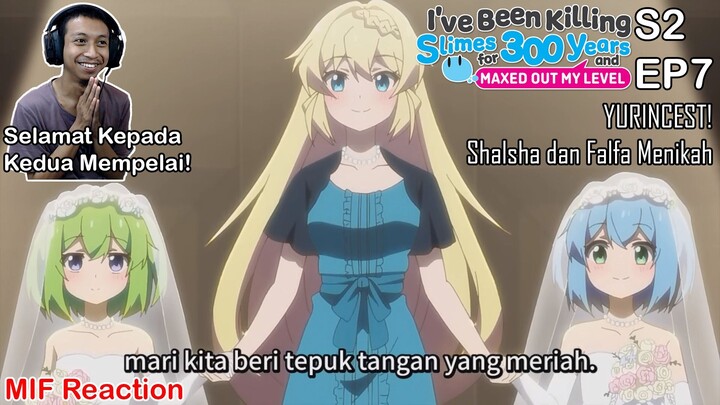[ID Blind Reaction] Slime 300 S2 EP7 - Yurincest - Shalsha dan Falfa Menikah