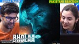 Pakistani Couple Reacts To Bholaa Official Trailer | Ajay Devgn | Tabu