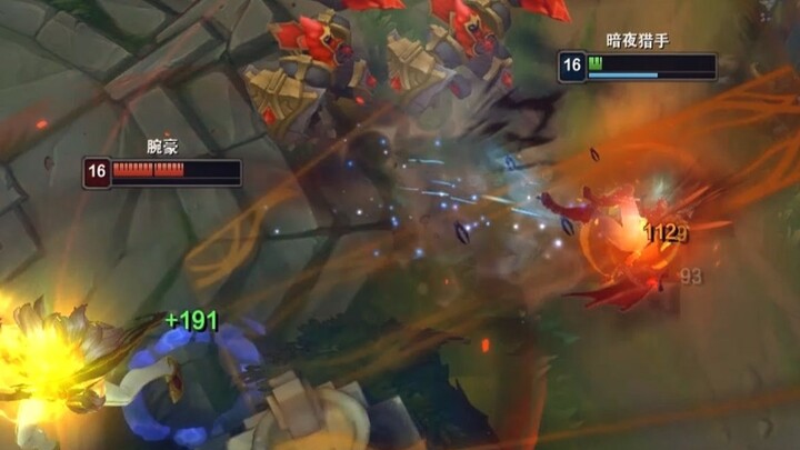 ADC: I’ve been swallowing my pride and last-hitting minions for 20 minutes, all for these 10 seconds