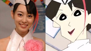 [produced by BYK] Denwang has an anime? Comparison between Kamen Rider Den-O character Crayon Shin-c