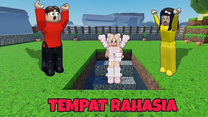 Yuta, Mio Dan Baby Celine Membangun Kamar Rahasia Dibawah Tanah  ROBLOX