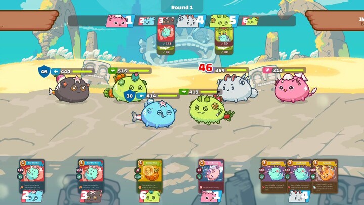 axie arena battle APA VS PBB