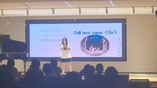 ตอนที่ฉันร้องเพลง OST Giant ในงานแข่งขันร้องเพลงในมหาวิทยาลัย...