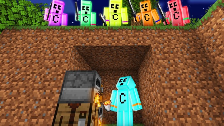 Hunted by My Clones in Minecraft