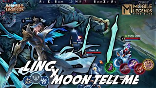 LING X MY LOVE MINE ALL MINE || GAMEPLAY LING - MLBB