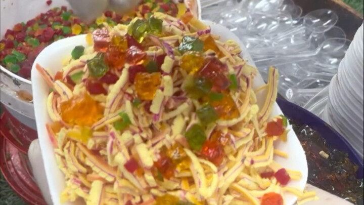 Mixed Fruit Roll Ice Cream