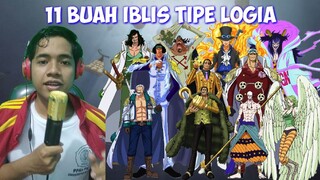 11 Buah Ibils Tipe Logia !!!