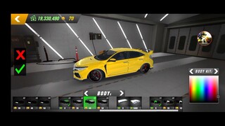 Car Parking Multiplayer Honda Civic Type R Bodykit