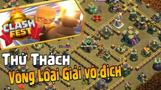 HƯỚNG DẪN CÁCH ĐÁNH 3 SAO THỬ THÁCH VÒNG LOẠI GIẢI VÔ ĐỊCH   – CLASH OF CLANS – Tay Clash