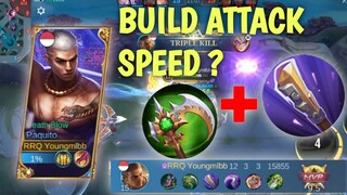 SOLO RANK PAKE PAQUTO EMBLEM MAKSMAN FULL BUILD ATACK SPEED | TOP GLOBAL PAQUITO