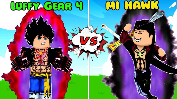 Luffy Mũ Rơm Trở Thành Vua Hải Tặc - Thức Tỉnh Gear 4 Đại Chiến MiHawk Trong Blox Fruit | Roblox