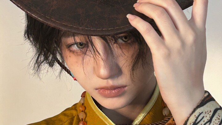 Wait, this isn’t even makeup? A Tibetan teen shows off their stunning look!