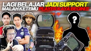 LAGI BELAJAR JADI SUPPORT BARENG (Zuxxy, Microboy, NG)  MALAH KETEMU PLAYER YANG KAYA GINI ! - PUBGM