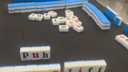 You can't even sit at the table without some vocabulary.