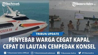 Viral Warga Demo dan Cegat Kapal Cepat di Laut Cempedak, Kronologi dan Penyebab Diungkap Penumpang