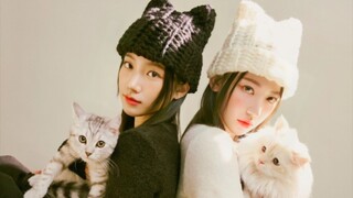 Song sinh, phong cách cao bồi miền Tây quá ngầu! Hình ảnh quảng bá đợt hai trở lại của LESSERAFIM vớ