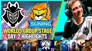 G2 vs SN Highlight Chung Kết Thế Giới 2020 Vòng Bảng Ngày 2 | G2 Esports vs Sunning