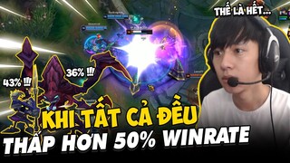 BÌNH LOẠN RANK ĐỒNG: GAME ĐẤU VỚI 10 NGƯỜI CHƠI ĐỀU DƯỚI 50% WINRATE SẼ DIỄN RA NHƯ THẾ NÀO ?