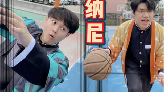 现实vs日漫里的篮球晃人