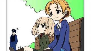 【少女与战车】漫画涂色-从外观判断&定位&全力回避