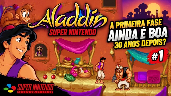 “Esse jogo marcou uma geração! Aladdin SNES ainda é bom hoje? 🧞”