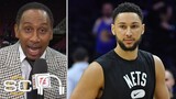 ESPN SC | "NOT THE ANSWER!" Ben Simmons not going to do anything for the Nets - Stephen A. reacts