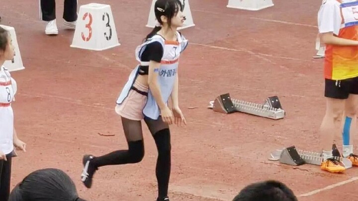 “Every year at the school sports day, there’s always one athlete who’s practically godlike!”