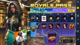 MONTH 16 ROYAL PASS 1 TO 50 REWARDS 🔥 M16 ROYAL PASS 🔥 1 TO 50 RP 🔥 BGMI & PUBG MOBILE M15 ROYAL