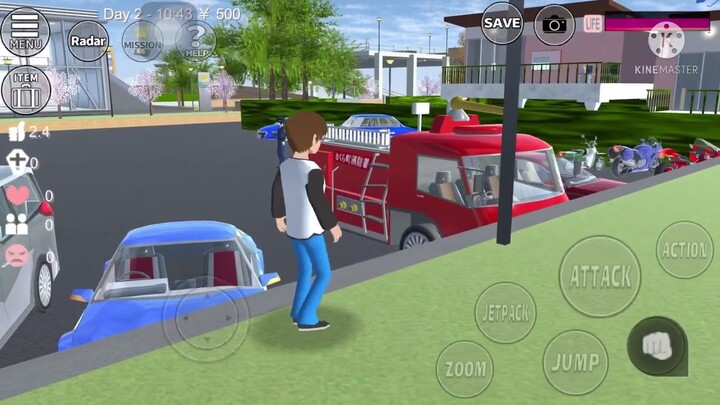 ไปดูเจ้าของรถเเต่ละคันในเกมซากุระ #SakuraSchoolSimulator