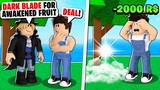 HE SCAMMED ME FOR AN AWAKENED FRUIT! *I Got Mad* Roblox Blox Fruits