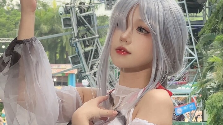 【Cos Shenhe】Được yêu đương với cô ruột thì cho tôi ở biệt thự, ăn sơn hào hải vị cũng cam lòng!!