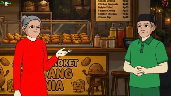 JURAGAN SNACK CULAS MENGHALALKAN SEGALA CARA UNTUK HANCURKAN USAHA MILIK ORANG LAIN ||ANIMASI AZAB