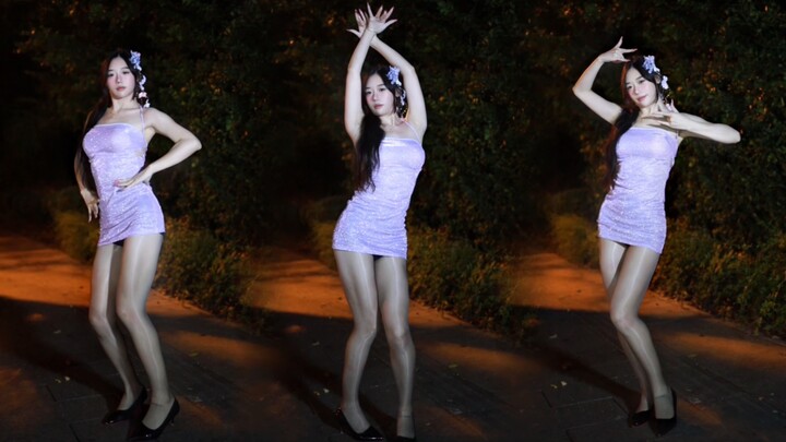 【Yang Zhou Zhou】4K Vertical Screen: Lost in this Purple-Light Night with You 🌹