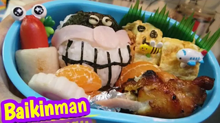 Obento🍱 Baikinman Bento ข้าวกล่องวายร้ายไบคิ๊งแมนง่ายๆ มาทำเบนโตะญี่ปุ่นน่ารักๆกับแม่บ้านญี่ปุ่นค่ะ